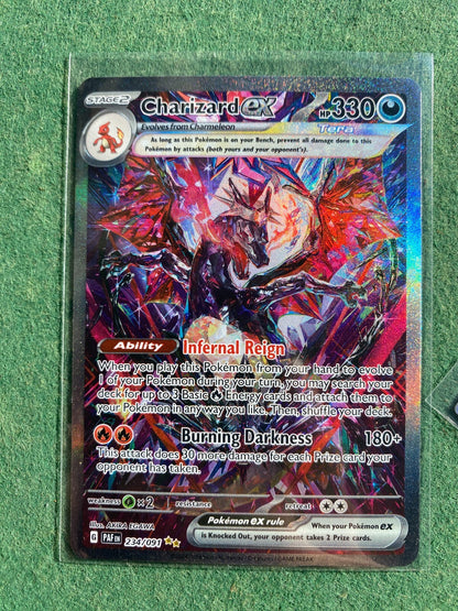 Pokemon Charizard ex 234/091 Sv: Paldean Fates Holo - Near Mint
