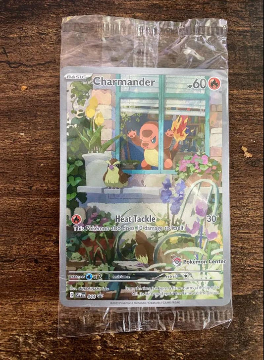 Charmander SVP044 Pokemon Center Obsidian Flames  ETB Stamped Promo SEALED