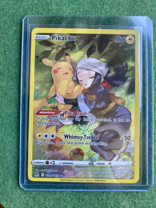 Pokemon Pikachu TG05/TG30 - Swsh11: Lost Origin Trainer Gallery Holo NM