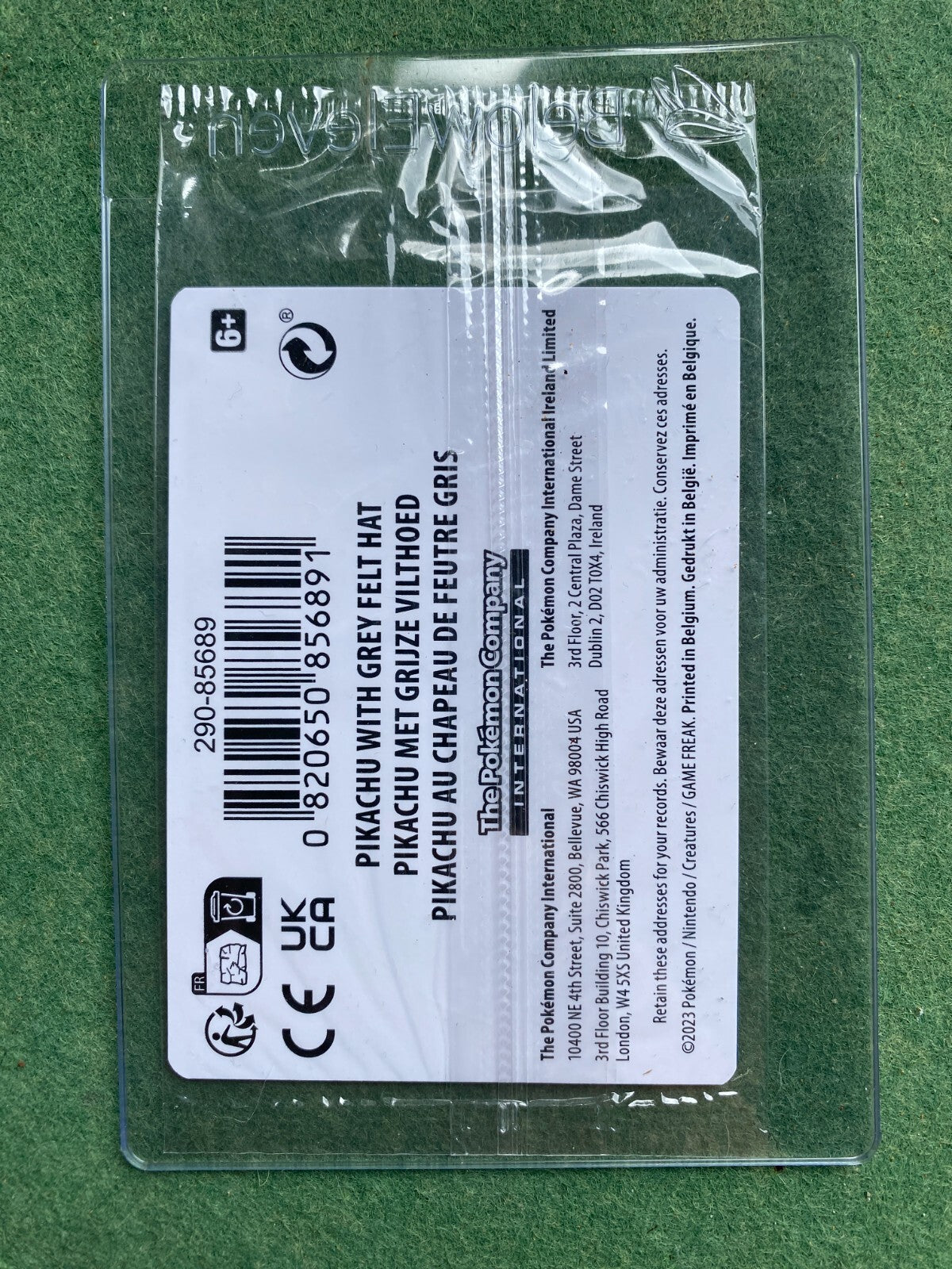 Pikachu With Grey Felt Hat 085 Promo Pokemon Van Gogh Museum Sealed #2