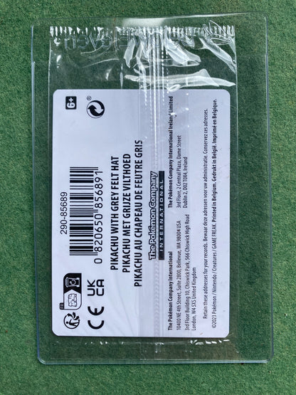 Pikachu With Grey Felt Hat 085 Promo Pokemon Van Gogh Museum Sealed #2