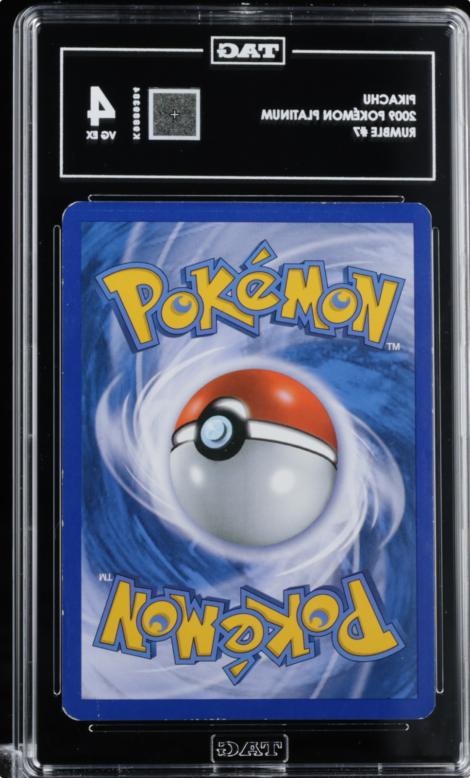 Pokemon Platinum Pikachu Rumble 2009 #7 TAG 4