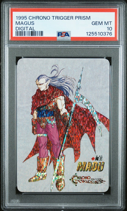 PSA 10 1995 Chrono Trigger Prism Magus Digital