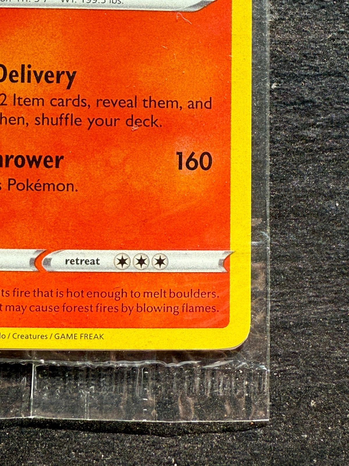 Special Delivery Charizard Pokemon Center Promo Card Sealed SWSH075