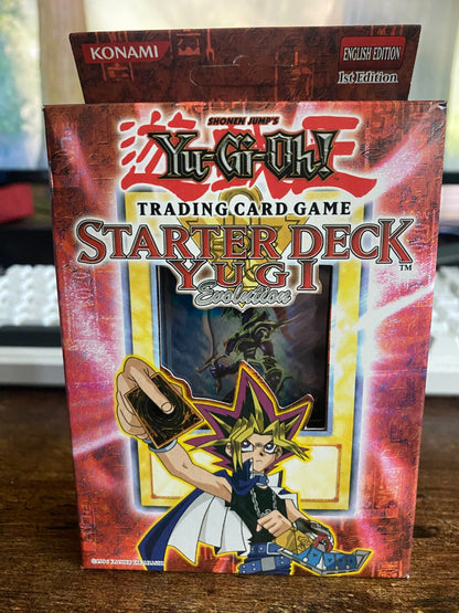 Yugioh! SYE Starter Deck Yugi Evolution 1st Edition Sealed Black Luster Soldier