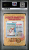 1998 POKEMON JPN BANDAI CARDDASS VENDING #49 CUBONE/MISTY PSA 10