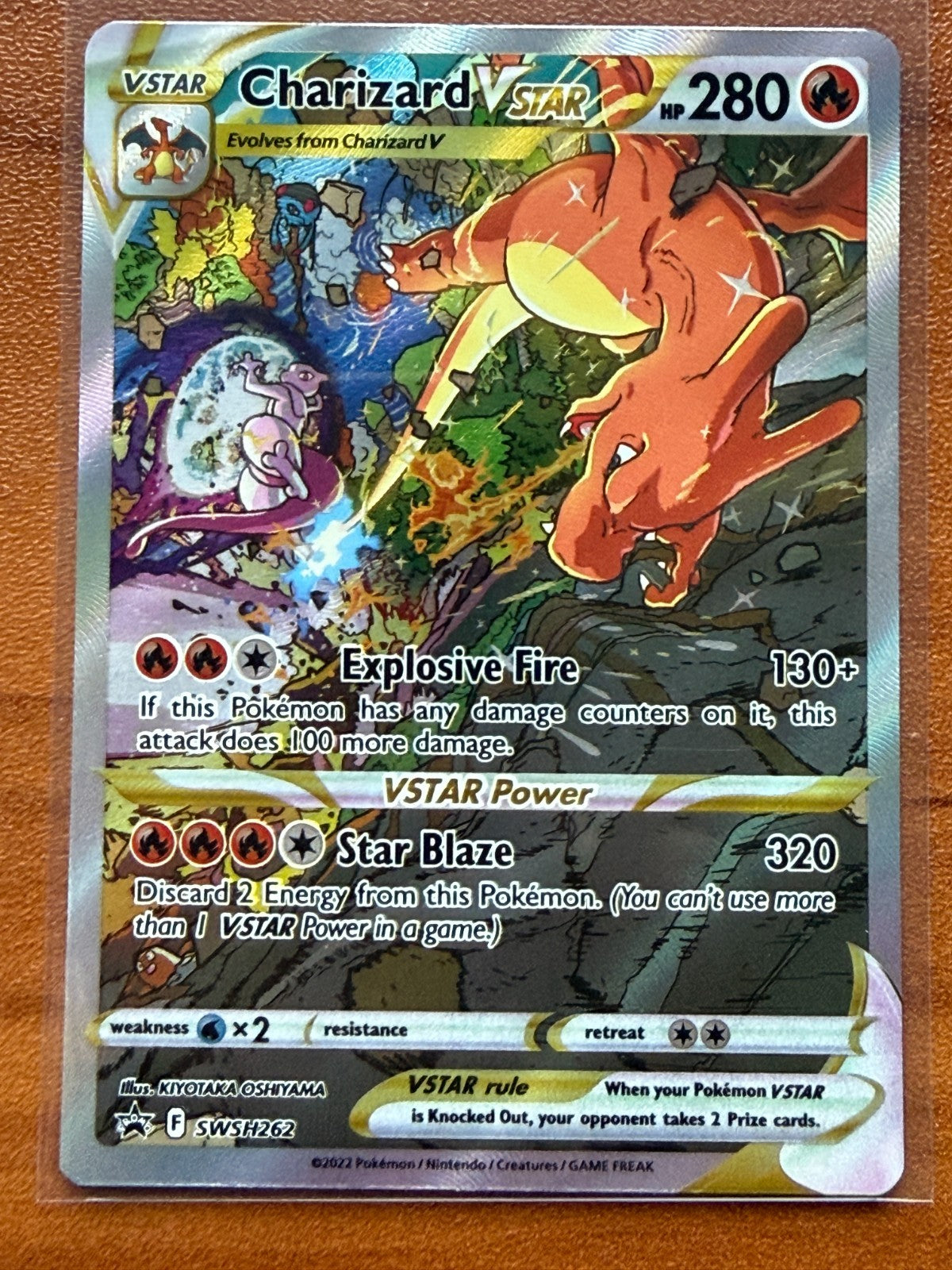 Pokemon Charizard VSTAR SWSH262 SWSH Promo Holo NM