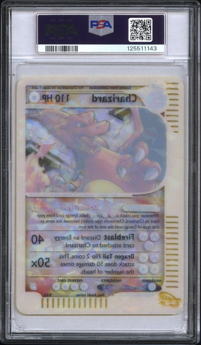 2003 Pokemon Skyridge Charizard Box Topper #9 PSA 4