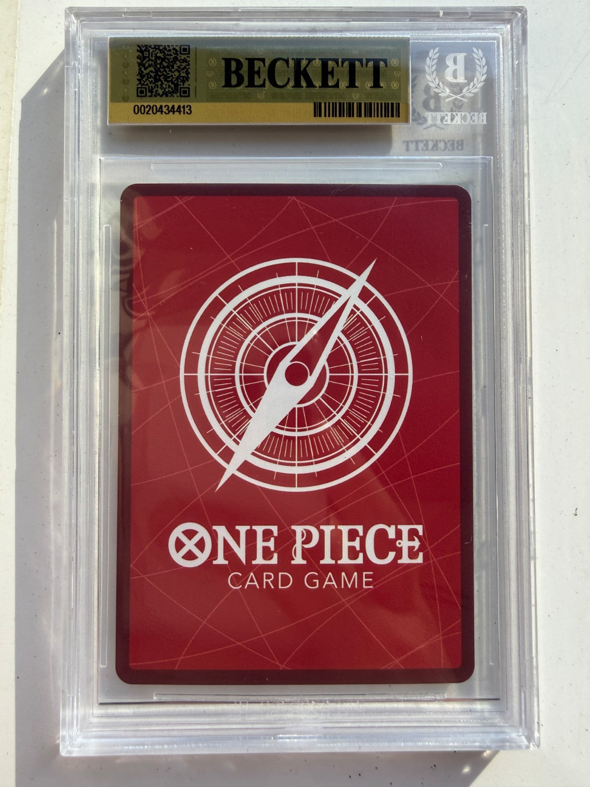 ONE PIECE Monkey.D.Luffy BVB Promo ST13/003 BGS 9.5