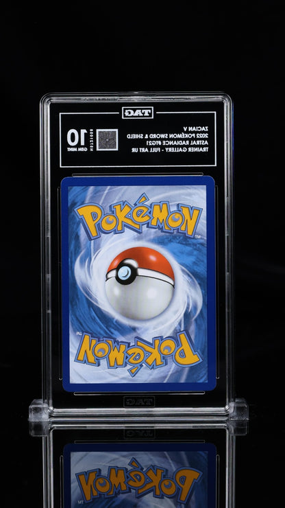 Pokemon Zacian V TG21/TG30 Swsh10: Astral Radiance Trainer Gallery Holo TAG 10