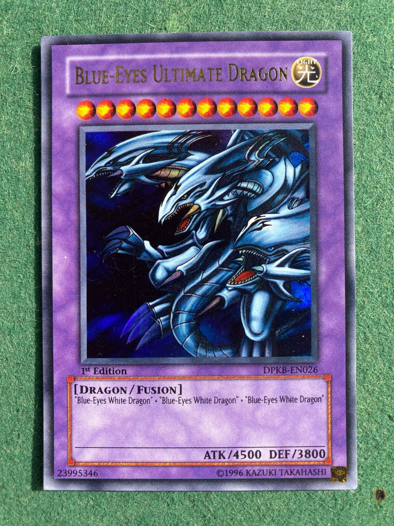 Blue-Eyes Ultimate Dragon - DPKB-EN026 - 1st Edition - Ultra Rare - Yu-Gi-Oh! LP