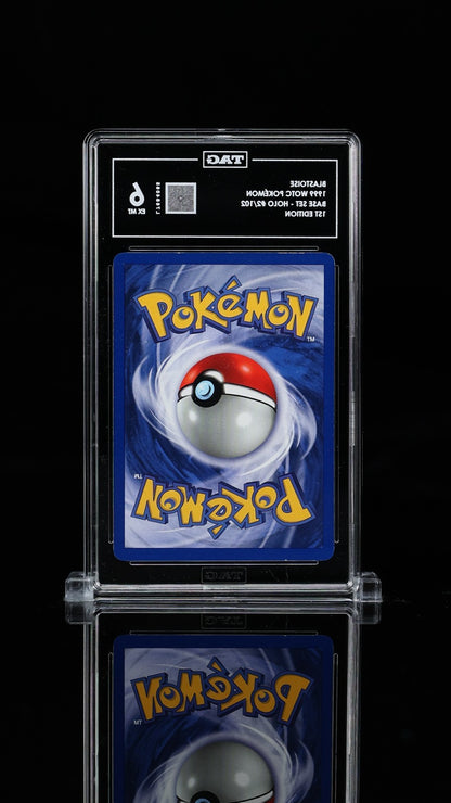 1999 Pokemon Blastoise 1st Edition Base Set Shadowless Holo TAG 6 PSA
