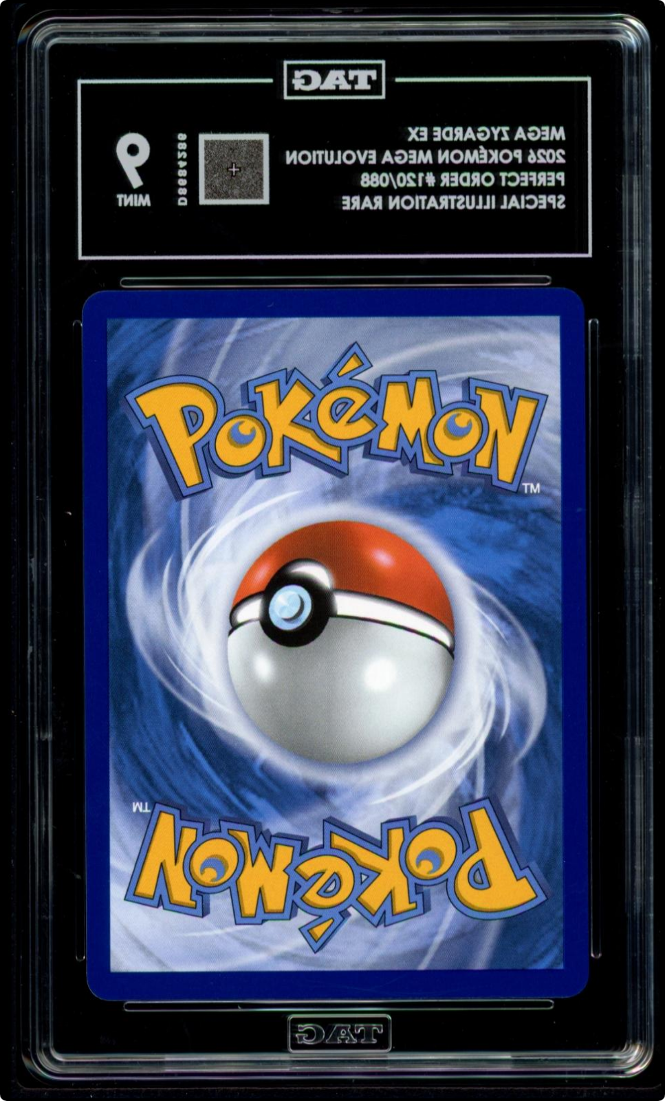 2026 POKEMON PERFECT ORDER SPECIAL ILLUSTRATION RARE MEGA ZYGARDE EX TAG 9