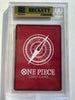 One Piece EB02 OP05-060 L Monkey D. Luffy Parallel GOLD FONT Anime 25th BGS 9.5