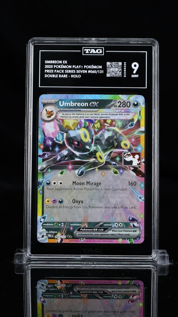 Umbreon ex 060/131 Prize Pack Series Cards Holo TAG 9