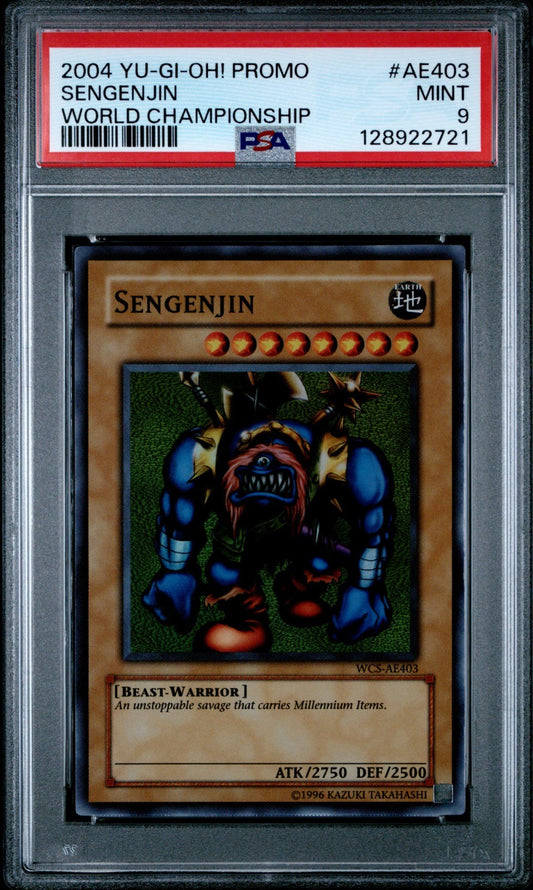 Yu-Gi-Oh! Yugioh SENGENJIN Qualifier Asia Edition Promo WCS-AE403 PSA 9