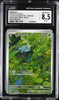 CGC 8.5 Bulbasaur 166/165 Pokemon 151 PSA Minor Miscut Trademark Copyright Error