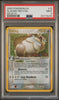2005 POKEMON EX DEOXYS #15 SLAKING-REVERSE FOIL STAMPED PSA 9