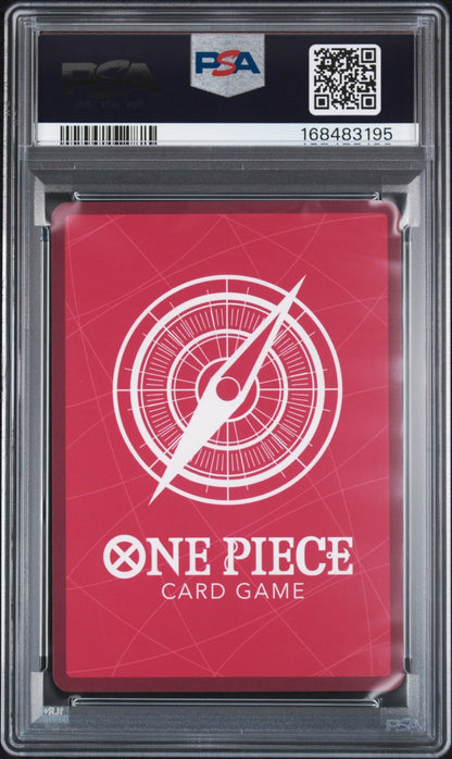 ONE PIECE Vinsmoke Reiju Gold Font OP06-042 L Anime 25th Collection JAPAN PSA 9