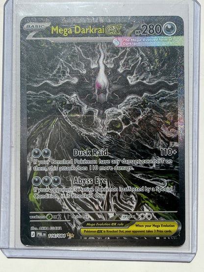 Mega Darkrai ex 116/084 SIR Pitch Black Pokemon English NM-