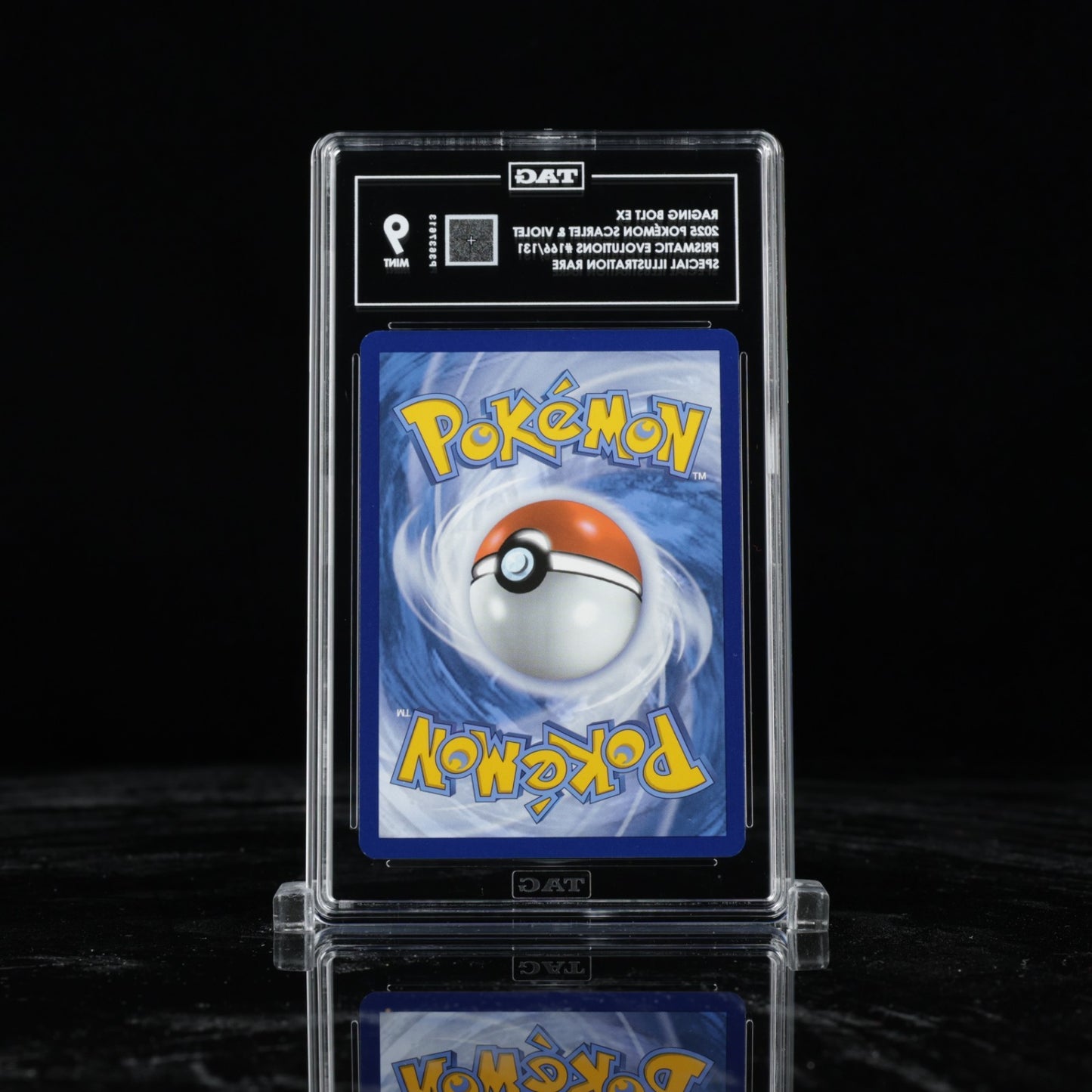 Pokemon Tag 9 Raging Bolt ex 166/131 Prismatic Evolutions ENG Illustration Rare