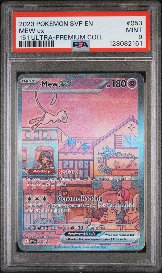 Pokemon Mew ex 053 Sv: Scarlet & Violet Promo PSA 9