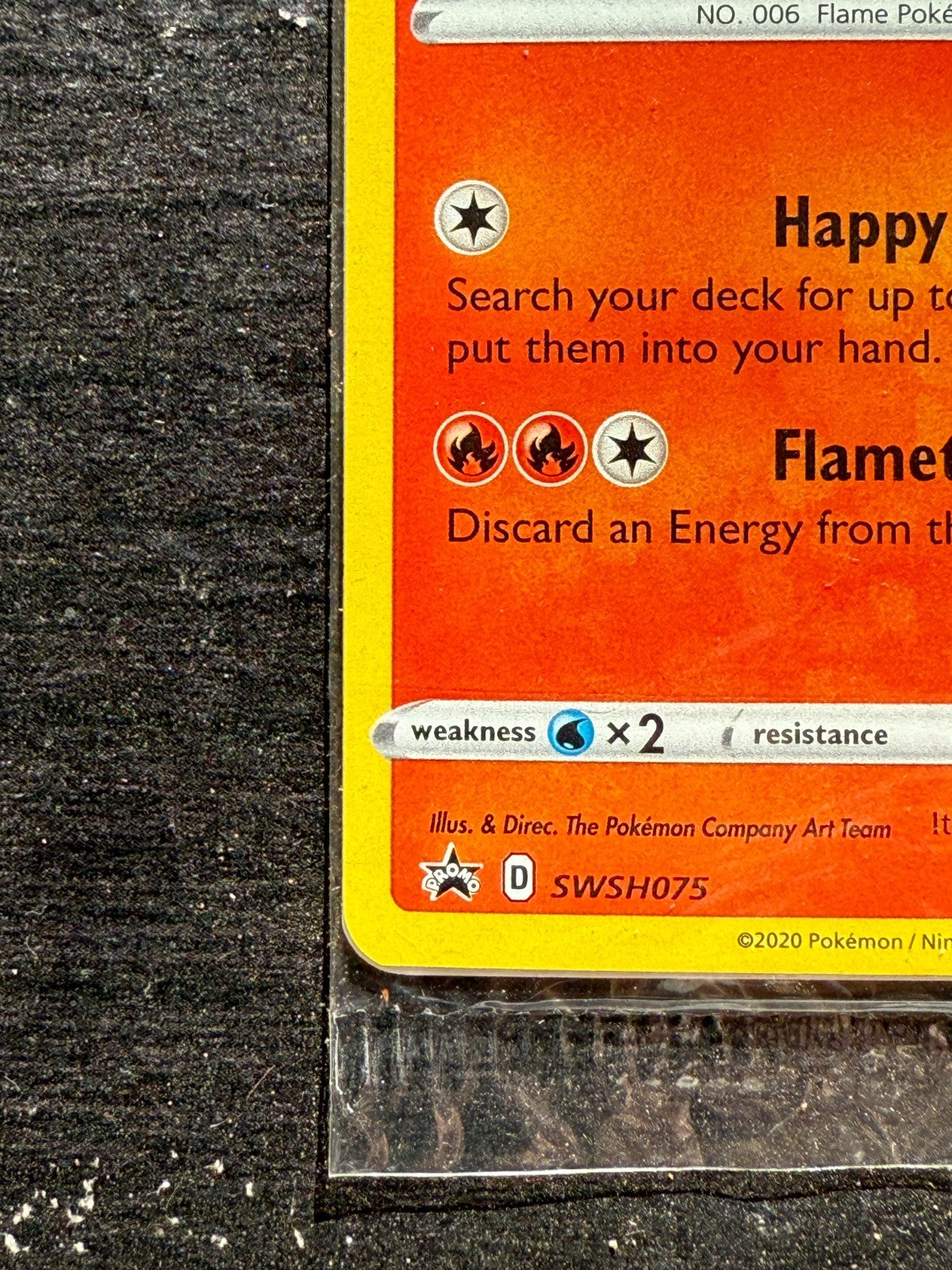 Special Delivery Charizard Pokemon Center Promo Card Sealed SWSH075