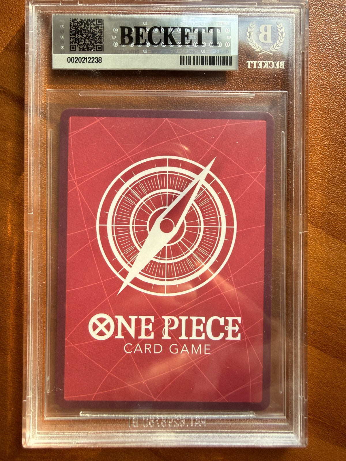 One Piece OP12-020 Roronoa Zoro Serial Flagship Battle Winner For Asia BGS 9