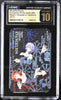 CGC 10 PRISTINE Japanese NEON GENESIS EVANGELIO Phone Card Shinji Rei Asuka