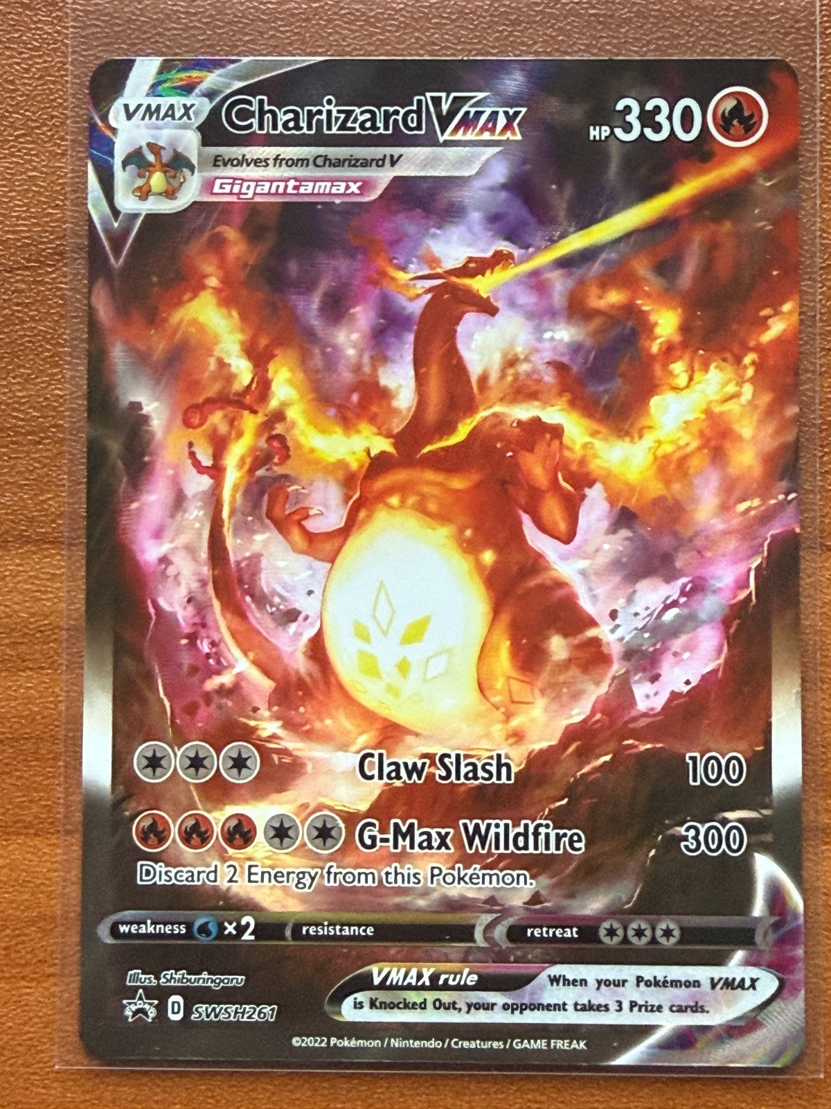Charizard VMAX SWSH261 Sword & Shield Promo Cards Holo Pokemon TCG NM