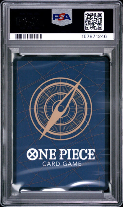 One Piece Monkey D Luffy ST01-012 Wanted Poster SP OP03 English PSA 9