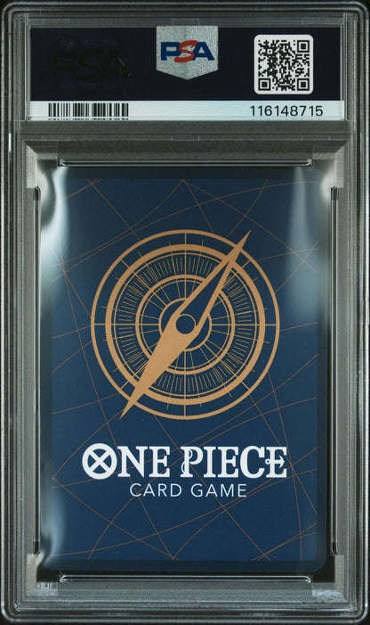 One Piece TCG Buggy Comic Parallel Rare OP09-051 PSA 9 Manga Japanese