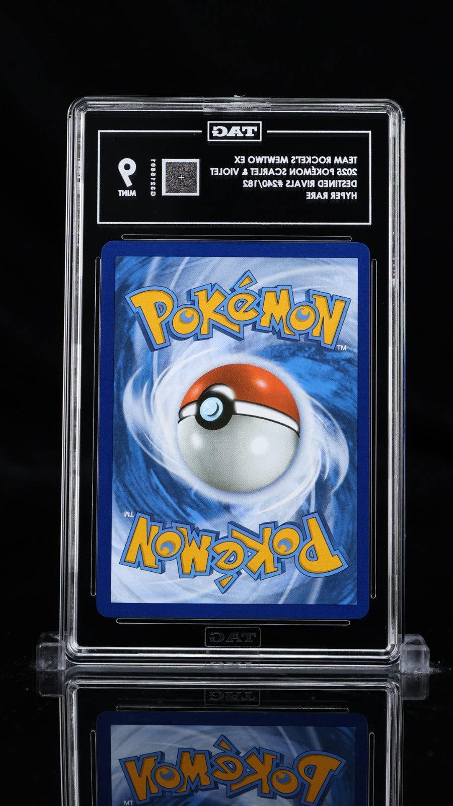 Pokemon Team Rocket's Mewtwo - Destined Rivals #240/182 - TAG 9