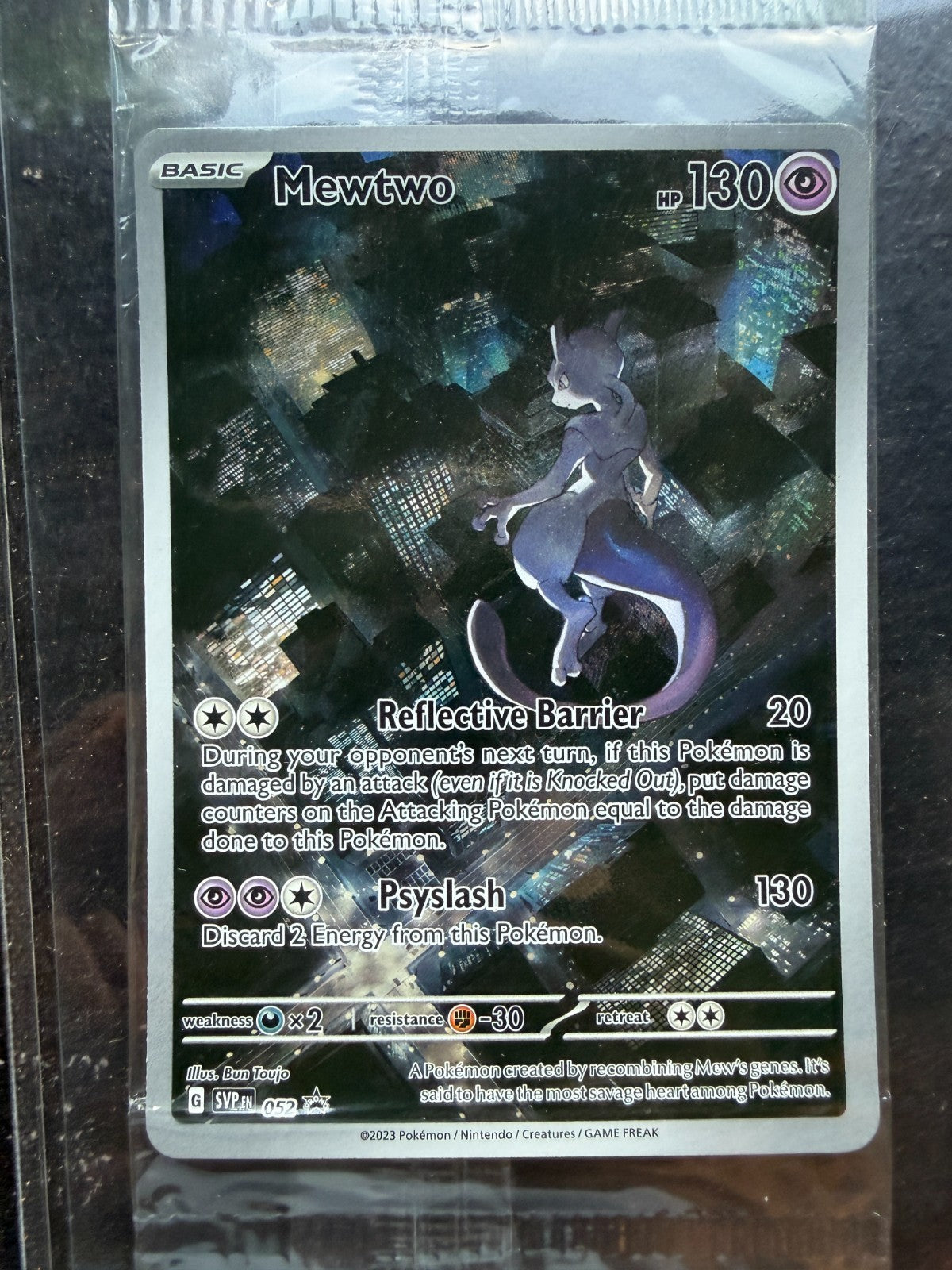 Pokemon - TCG -  Mewtwo 052 - Scarlet & Violet Promo - SEALED - NM