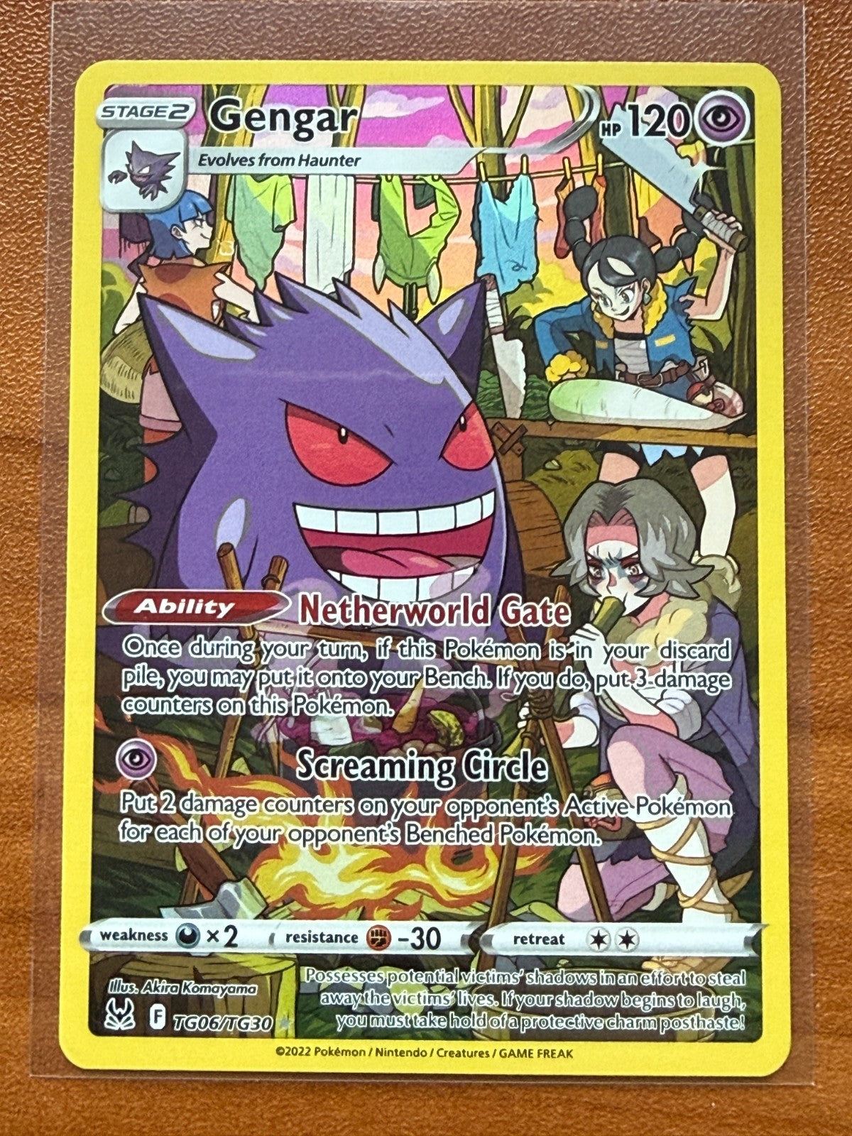 Gengar TG06/TG30 Pokemon TCG Trainer Gallery Lost Origin SWSH11 NM #2