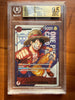 One Piece Monkey.D.Luffy - ST21-014 Treasure Pack 3rd Anniversary BGS 9.5