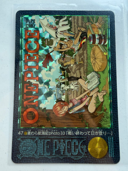 Luffy Pirates #47 Holo One Piece Visual Adventure 2000 Bandai LP-