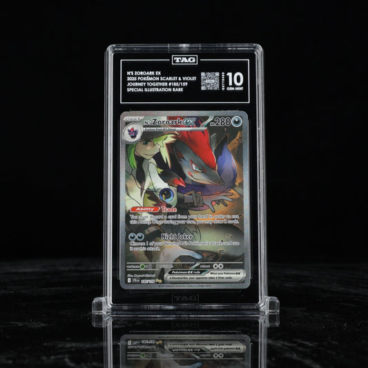 Pokemon TAG 10 N's Zoroark Special Illustration Rare - Journey Together 2025