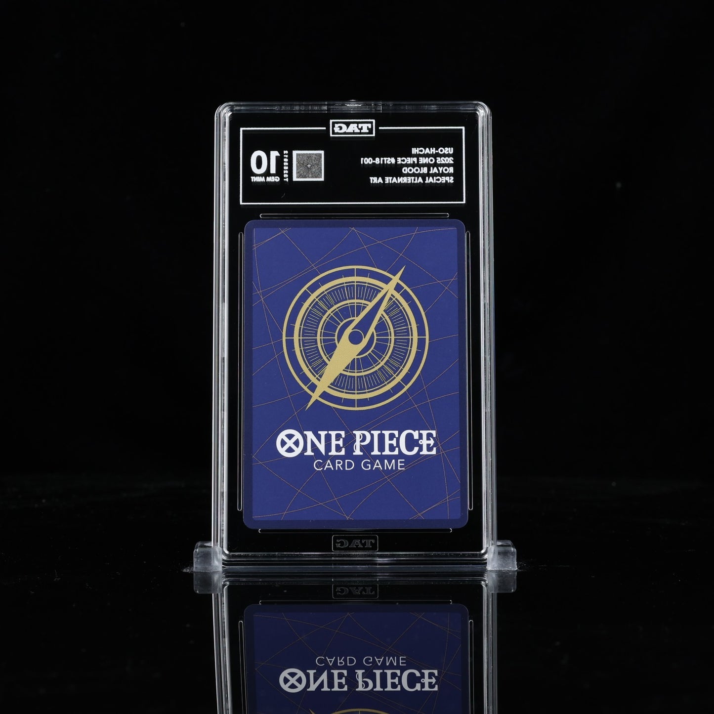 One Piece Uso-Hachi (SP) ST18-001 Royal Blood Foil TAG 10