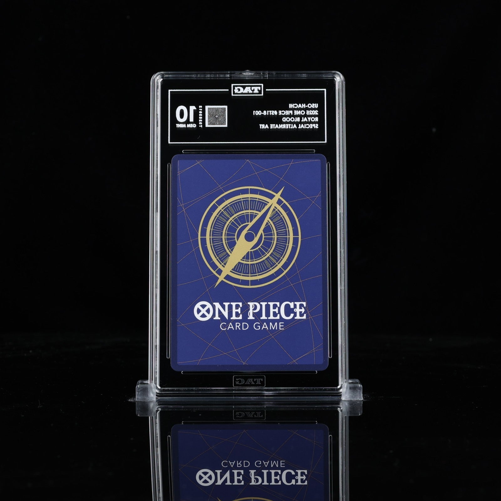 One Piece Uso-Hachi (SP) ST18-001 Royal Blood Foil TAG 10