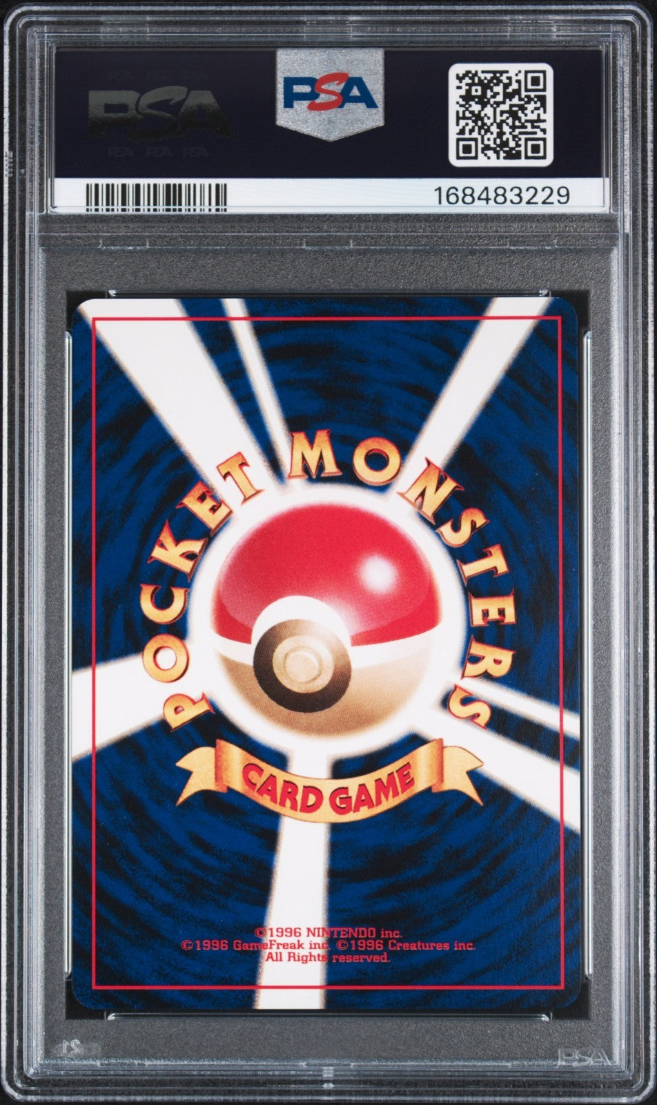 2001 POKEMON JAPANESE PROMO GAME BOY #249 LUGIA-HOLO PSA 9