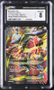 Pokemon 2017 Mega Powers Collection Full Art Mega M Lucario EX #55a/111 CGC 8