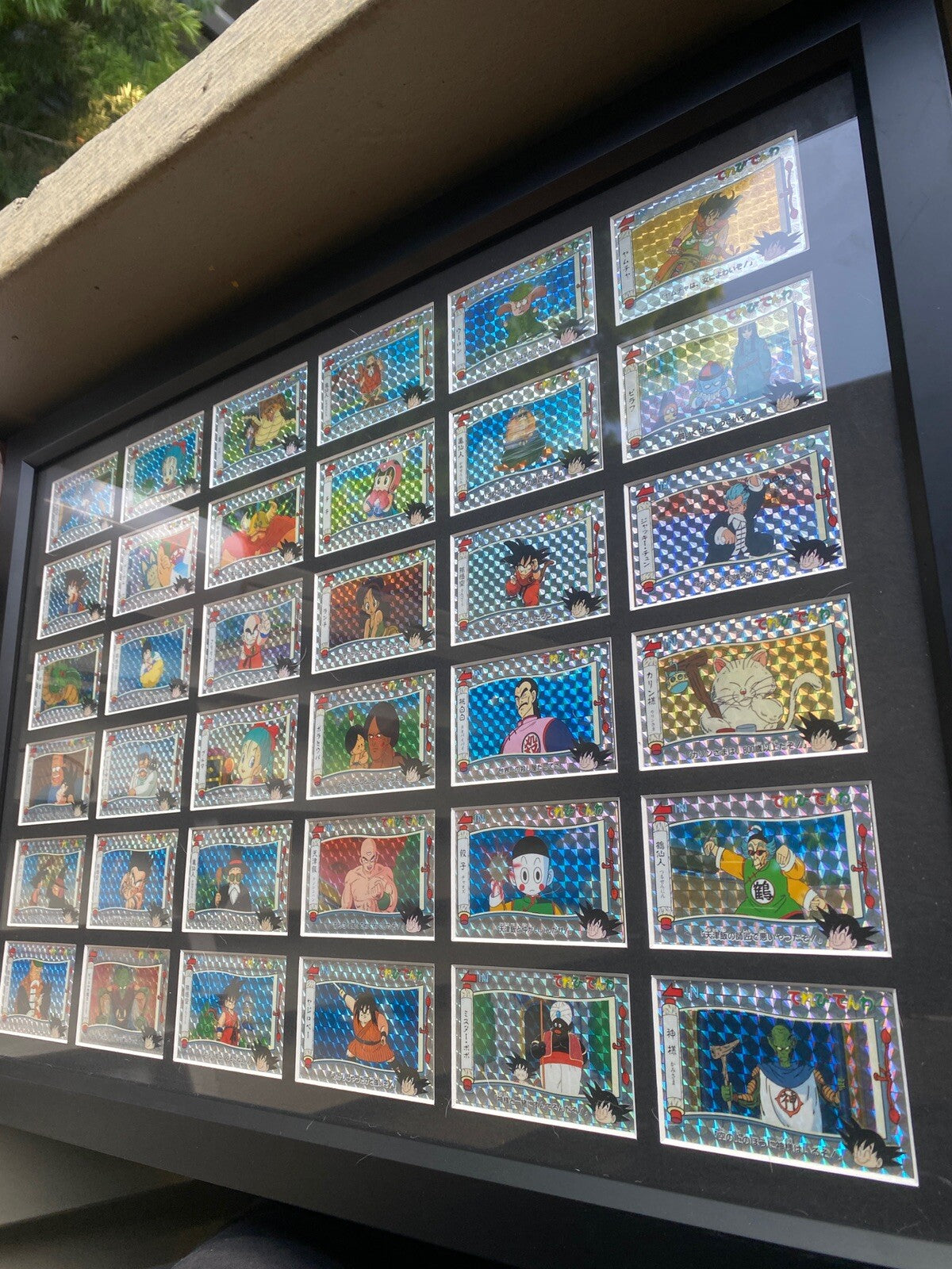 1991 Dragon Ball Terebi Denwa Part 1 Prism Full Set LP To NM With Custom Frame