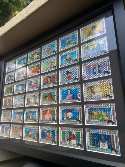 1991 Dragon Ball Terebi Denwa Part 1 Prism Full Set LP To NM With Custom Frame