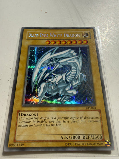 2002 Yu-Gi-Oh! Promo Blue-Eyes White Dragon DDS-001 LP
