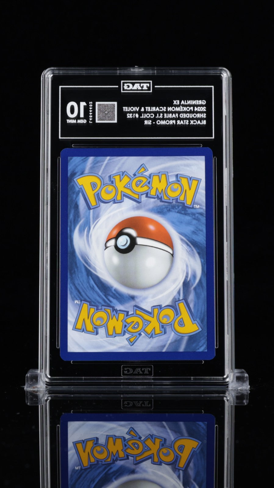 2024 POKEMON SVP EN-SV BLACK STAR PROMO 132 GRENINJA EX SHROUDED FABLE PSA 10