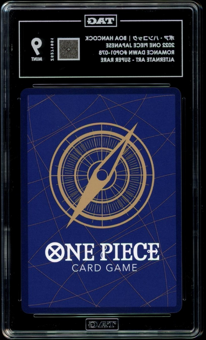 TAG 9 Boa Hancock SP OP01-078 SR One Piece Card Kingdoms of Intrigue Japanese