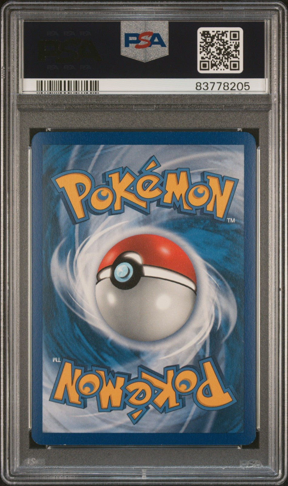 2005 POKEMON EX DEOXYS #15 SLAKING-REVERSE FOIL STAMPED PSA 9