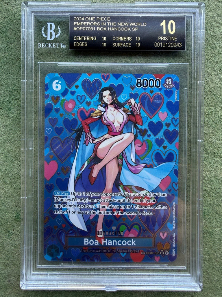 BGS 10 Black Label One Piece Boa Hancock SP Op07 - 051 Emperors New World English