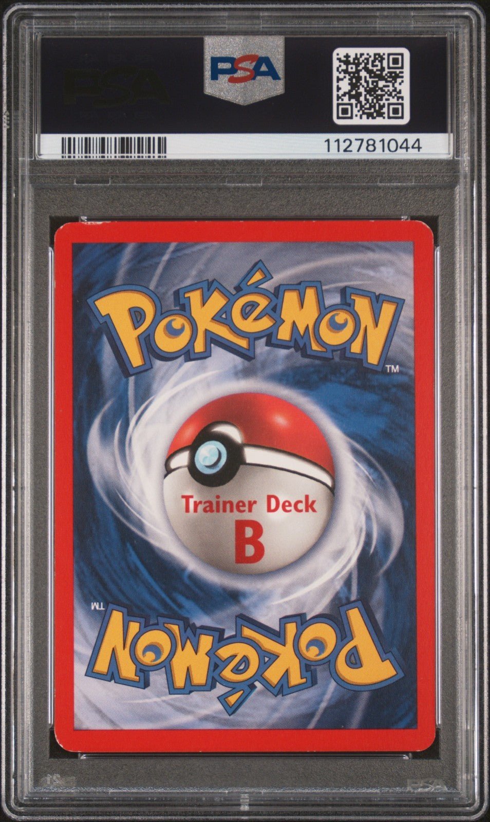Blastoise 2/102 TRAINER DECK B Red Back Pokemon PSA 6